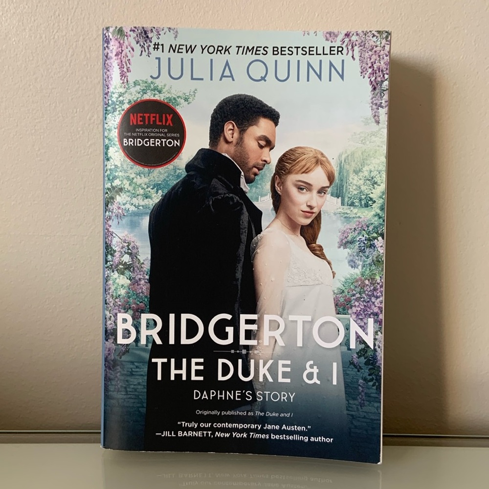 Paperback Bridgerton The Duke and I By Julia Quinn Historical Romance Books